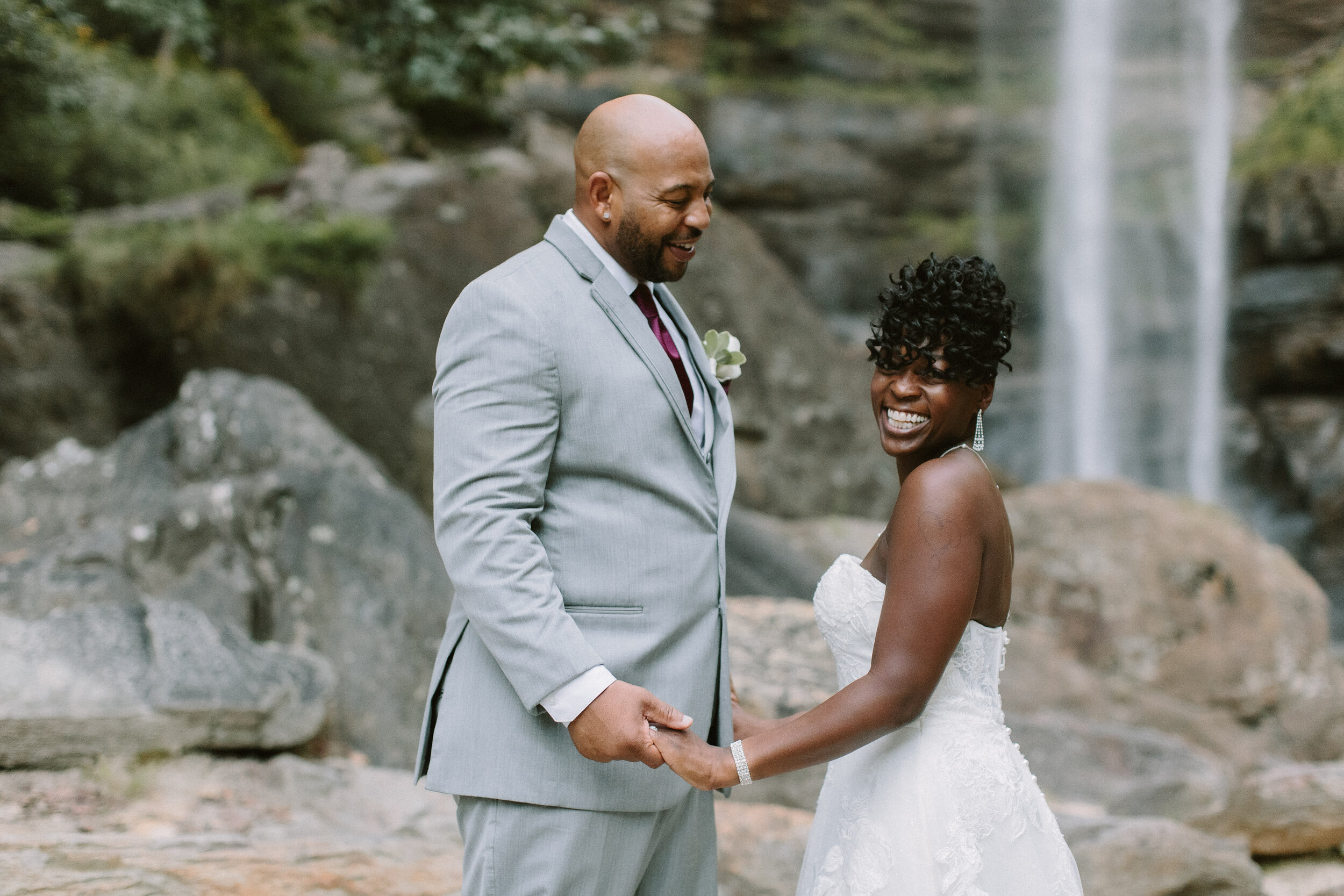 Toccoa Georgia Waterfall Microwedding | Atlanta Wedding Photographers