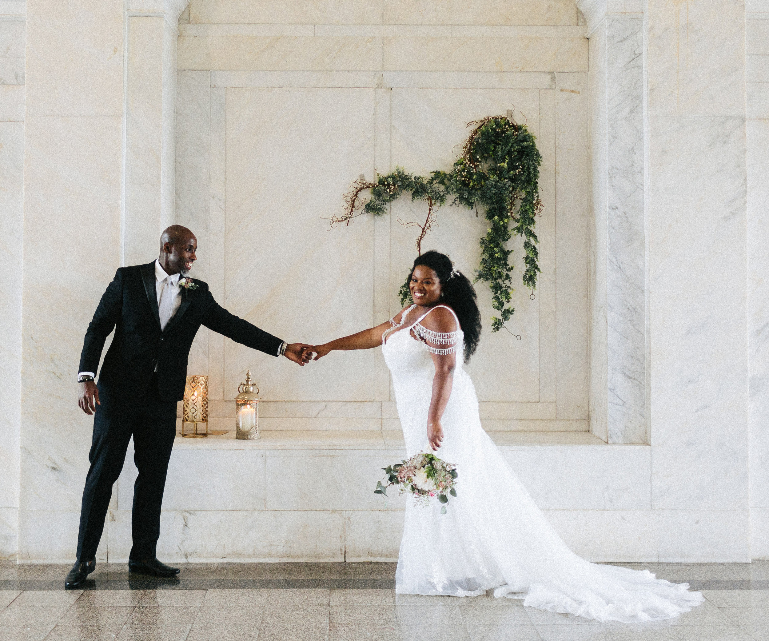 Historic Dekalb Courthouse Wedding | Laura and David's Stylish Atlanta Nuptials