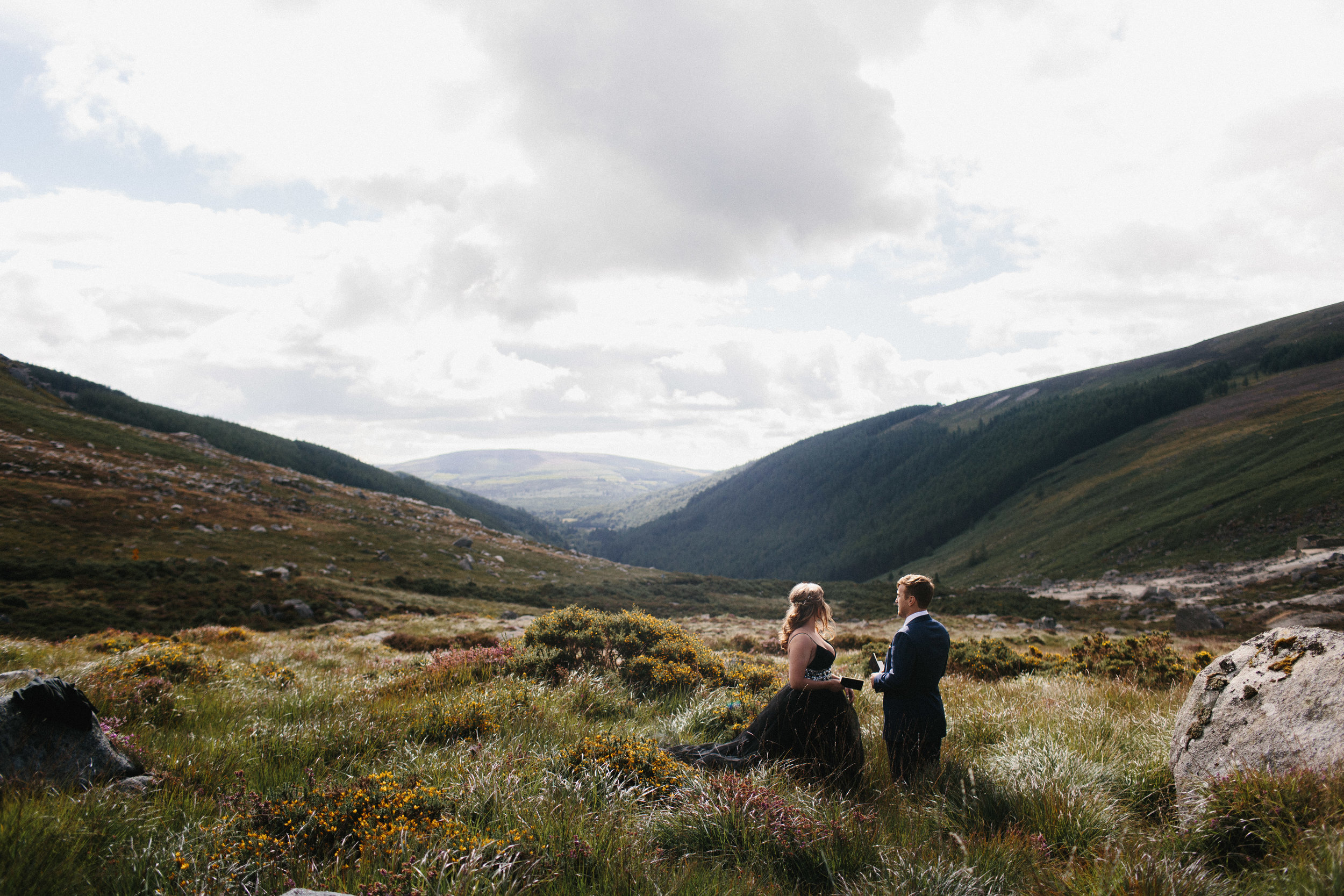 HANNAH + FREDDIE’s wilderness elopement | Wicklow, Ireland